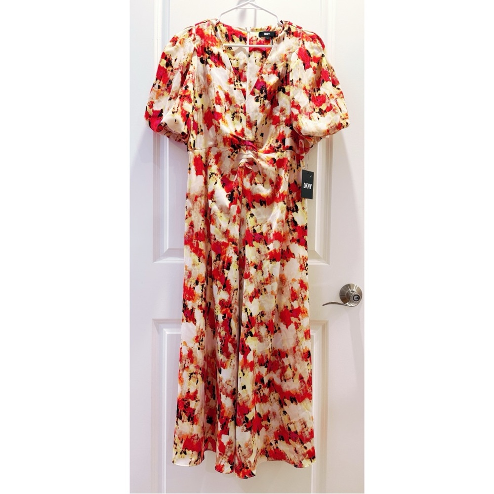 Vibrant Floral Dress